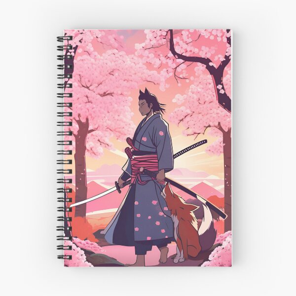 Item preview, Fox &  Ancestral Japanese Samurai Drawn designed and sold by Gina-Rosa.
