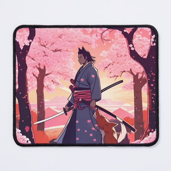Item preview, Fox &  Ancestral Japanese Samurai Drawn designed and sold by Gina-Rosa.