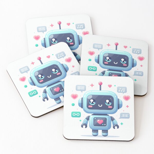 Item preview, The Robot Revolution cute ai robot designed and sold by nicnacc.