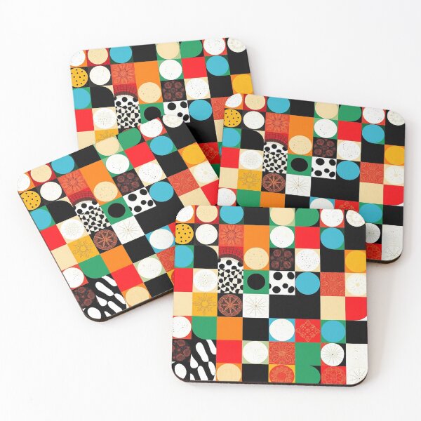 Item preview, Small squares pattern designed and sold by GasconyPassion.