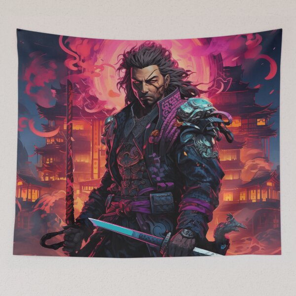 Item preview, Cyberpunk Samurai designed and sold by Rtymer.