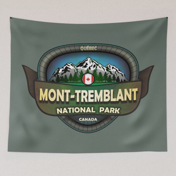 Item preview, Mont-Tremblant National Park Québec Canada emblem designed and sold by studioss76.