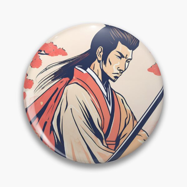 Item preview, Ancestral Japanese Samurai Drawn designed and sold by Gina-Rosa.
