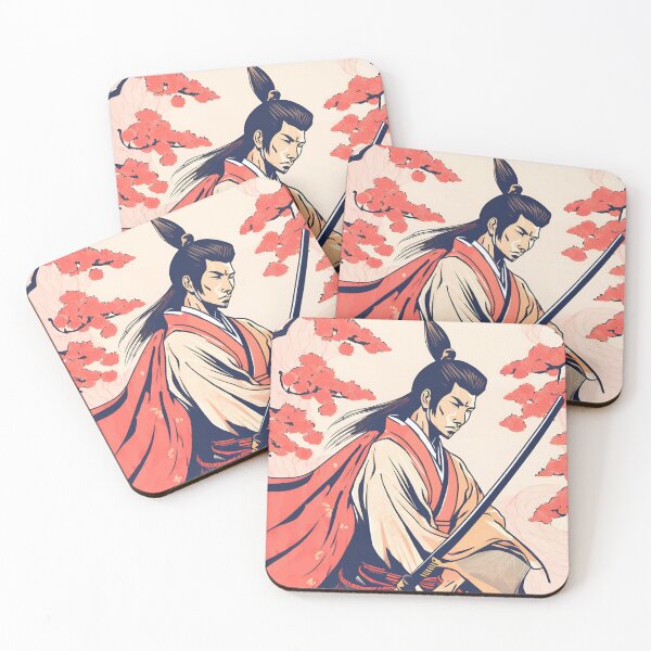 Item preview, Ancestral Japanese Samurai Drawn designed and sold by Gina-Rosa.