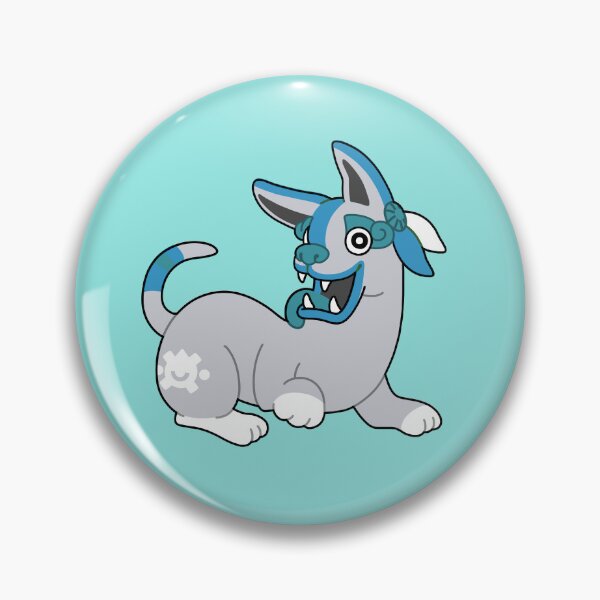 Item preview, Cheerful Xolotl (Blue) designed and sold by KailaniPinonArt.