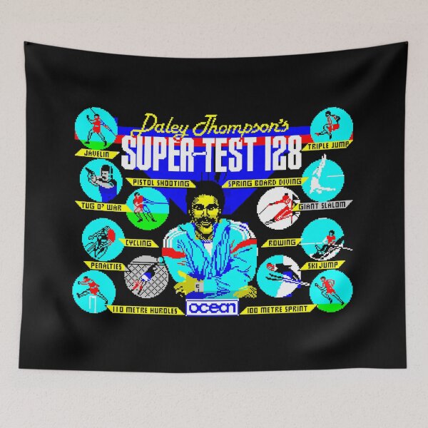 Item preview, Daley Thompson Supertest Spectrum designed and sold by Retr0Tshirts.