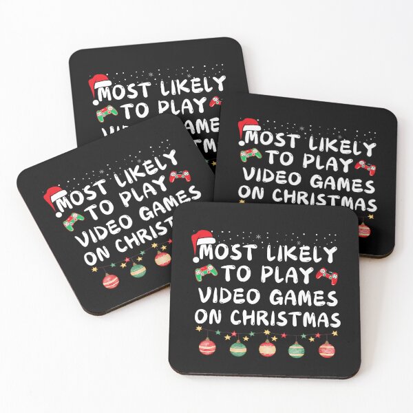 Item preview,  Funny Gamer Most Likely To Play Video Games On Christmas designed and sold by ZACK ART.