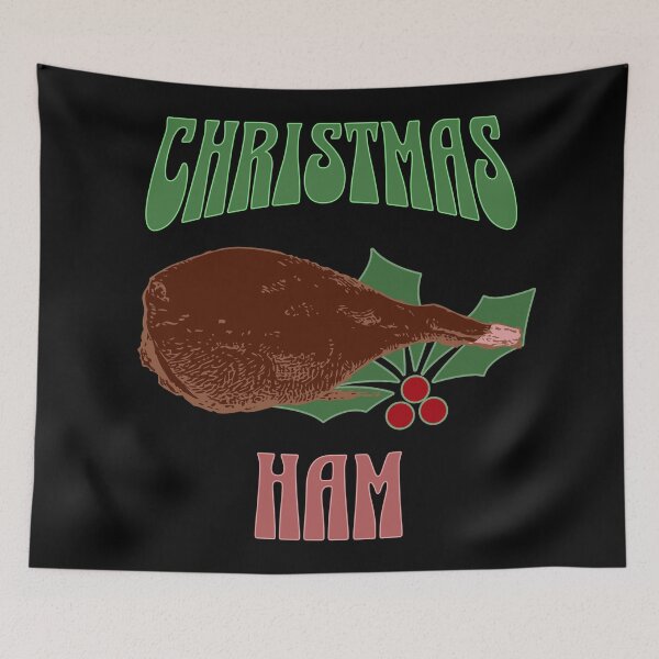 Aperçu de l'œuvre Jambon de Noël Amateur de jambon créée et vendue par DomTeesHaven.