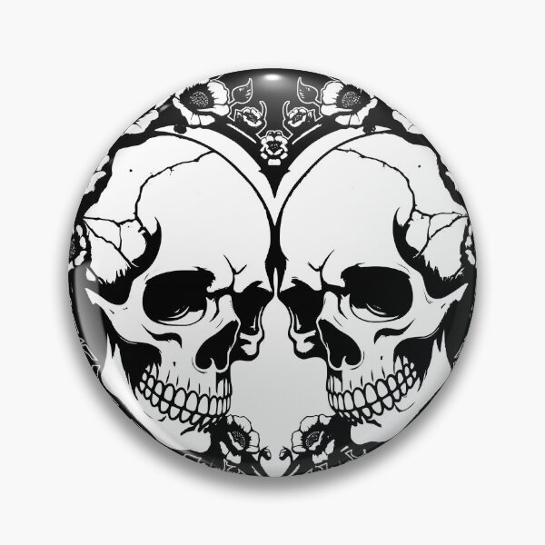 Item preview, Couple skull designed and sold by Brexmore3.