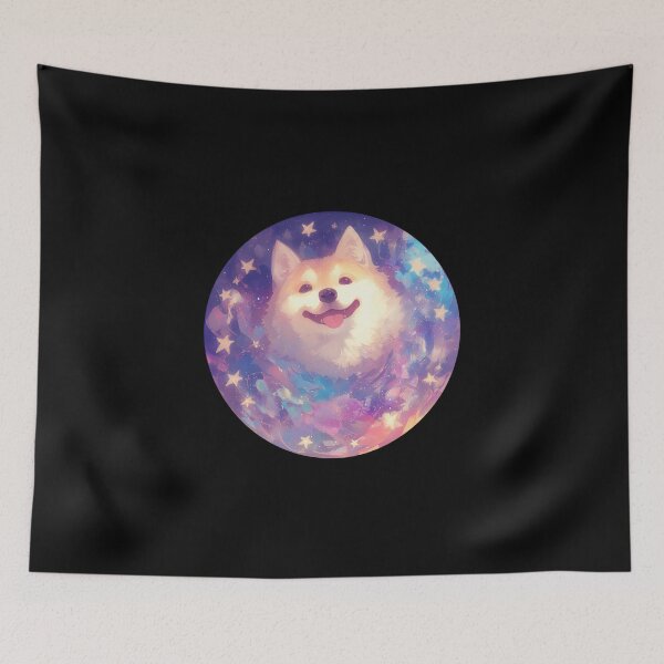 Item preview, Galactic dog // galaxy dog art // dogs // galaxy // puppy // cute doggo designed and sold by SMARTKIT  DESIGNAGENCY.