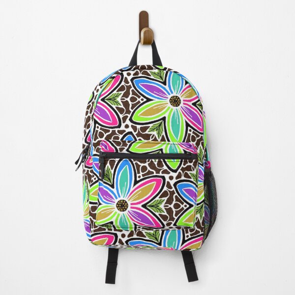 Item preview, Floral in cheerful colours Pattern No !0 designed and sold by Shoot-The-Moon.
