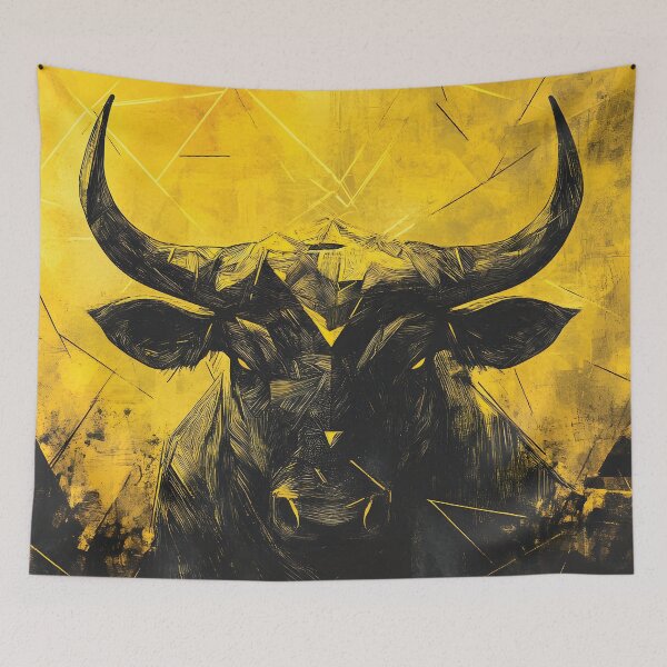 Item preview,  Fierce Golden Minotaur designed and sold by Playing In Mud.