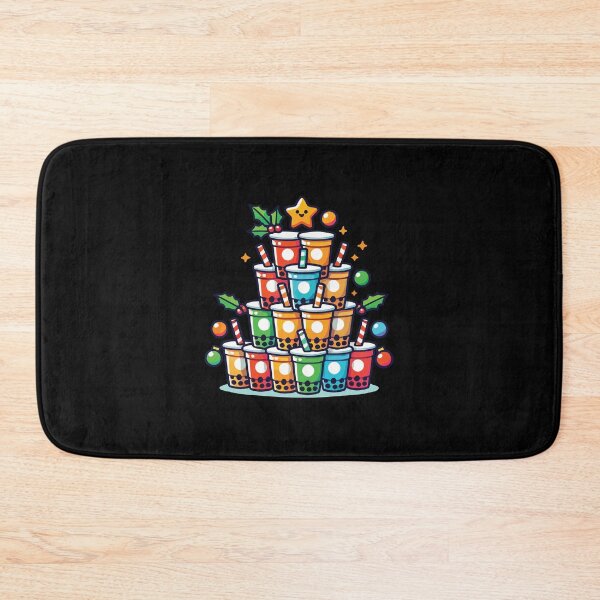 Item preview, Boba Christmas Tree - Funny Bubble Tea Holiday designed and sold by chantastical.
