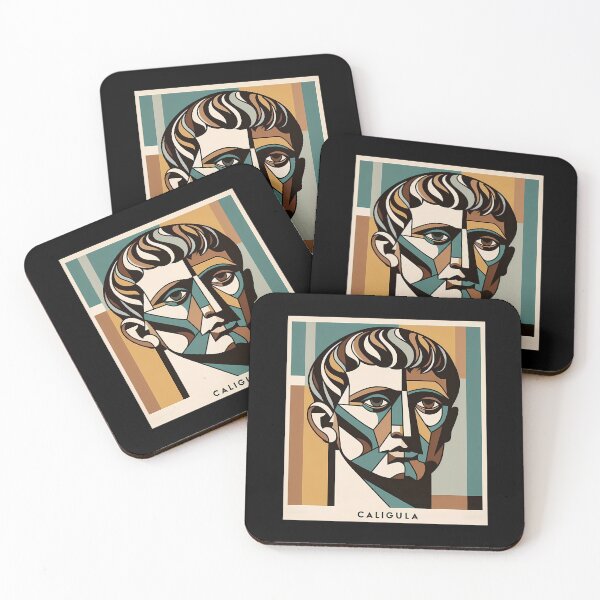 Item preview, Caligula – Contemporary Minimalist Cubic Art designed and sold by OzzFrequency.