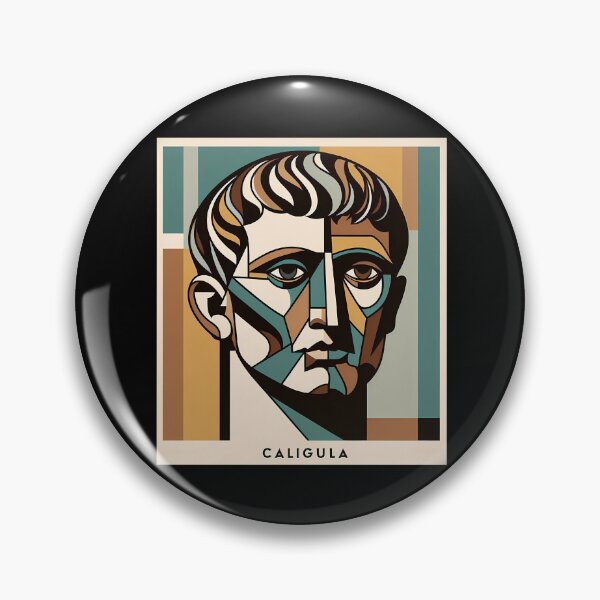 Item preview, Caligula – Contemporary Minimalist Cubic Art designed and sold by OzzFrequency.