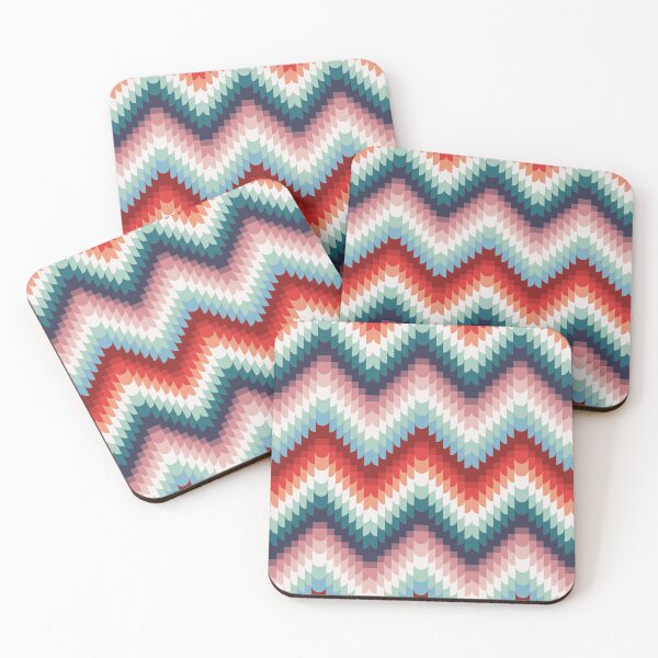 Item preview, Soft Warm Colors Aztec Geometric Chevron Pattern designed and sold by MarikaJohnson.