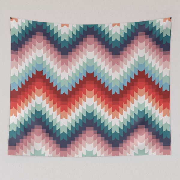 Item preview, Soft Warm Colors Aztec Geometric Chevron Pattern designed and sold by MarikaJohnson.