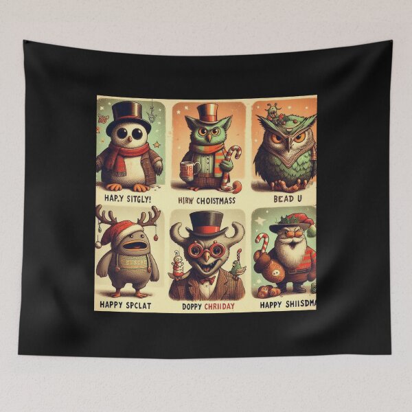 Item preview, Festive world of adorable christmass characters and sweet decorations! designed and sold by freackly.
