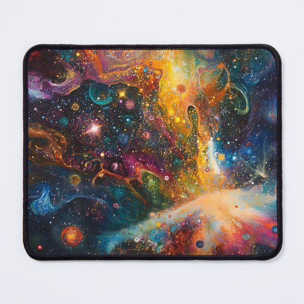 Item preview, Abstract Cosmic Dreamscape - Galaxy-Inspired Artwork for Home Décor designed and sold by harmzk90.
