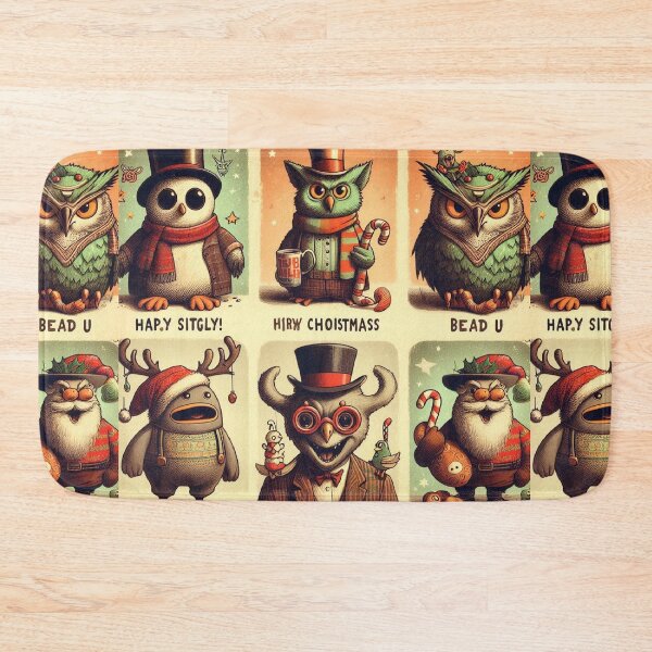 Item preview, Festive world of adorable christmass characters and sweet decorations! designed and sold by freackly.