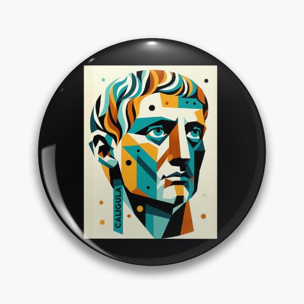 Item preview, Caligula – Contemporary Minimalist Cubic Art designed and sold by OzzFrequency.