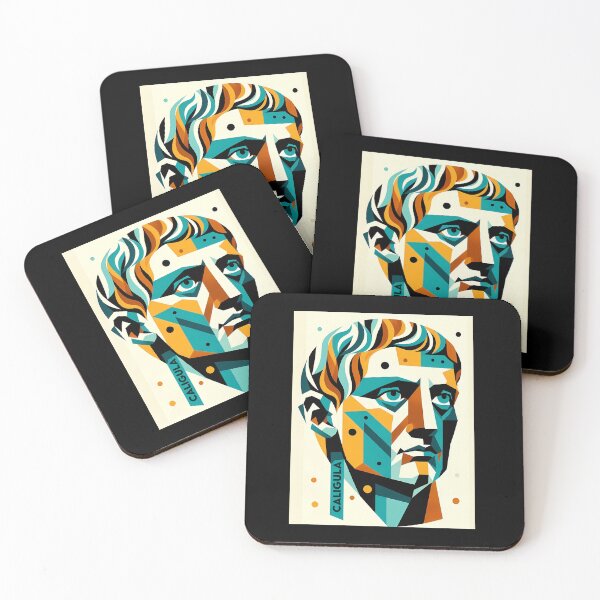 Item preview, Caligula – Contemporary Minimalist Cubic Art designed and sold by OzzFrequency.