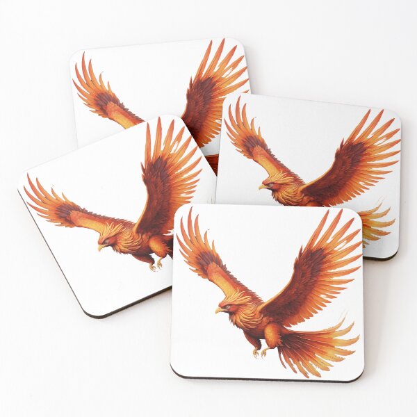 Item preview, Majestic Fire Phoenix Soaring designed and sold by RebelPaintBrush.