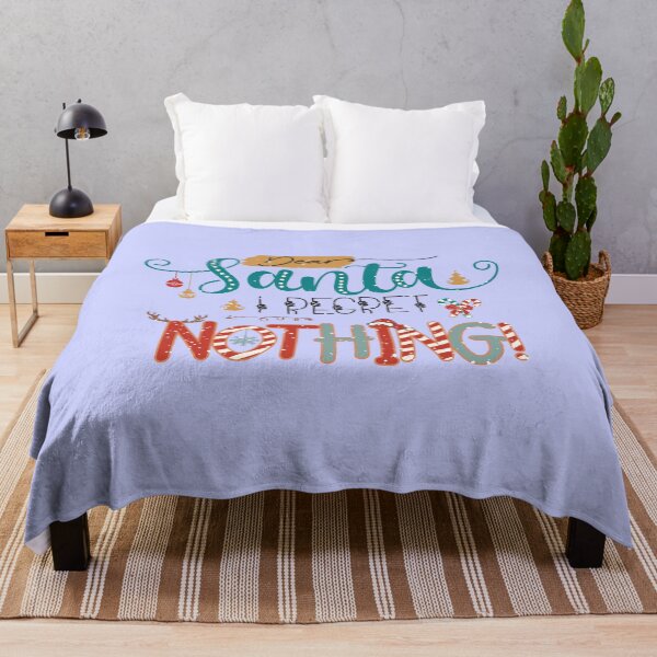 Item preview, Dear Santa I regret Nothing designed and sold by NettiesWallArt.