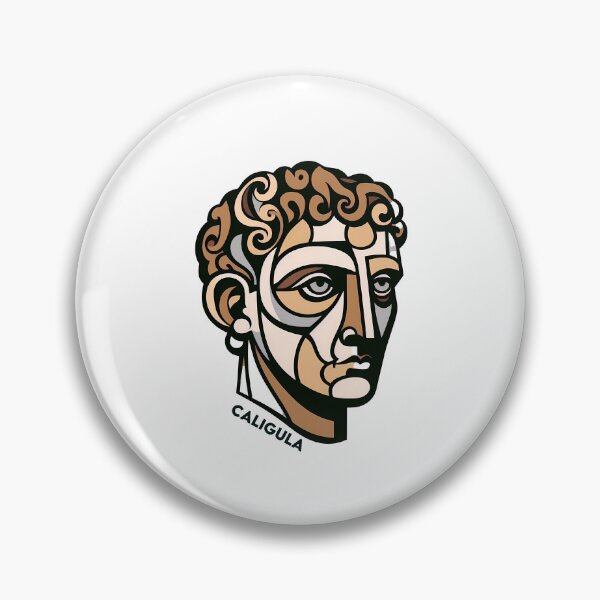 Item preview, Caligula – Contemporary Minimalist Cubic Art designed and sold by OzzFrequency.