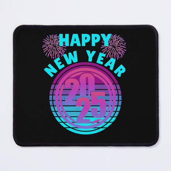 Item preview, Happy New Year 2025 New Years Eve Party Countdown Fireworks Retro Matching designed and sold by WildAuraArt.