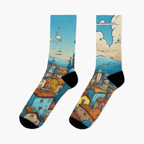 Item preview, Psychedelic City designed and sold by Outlet Raloel.