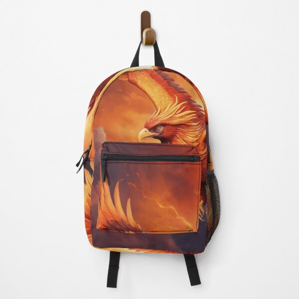 Item preview, Phoenix Soaring through Fiery Sunset designed and sold by RebelPaintBrush.