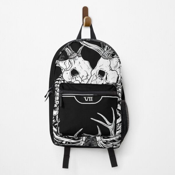 Item preview, Deer skulls in forest designed and sold by PrintInspirer.