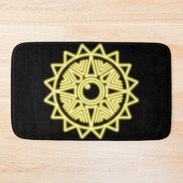 Item preview, Neon effect sun design #2 black background designed and sold by PEB-creative24.