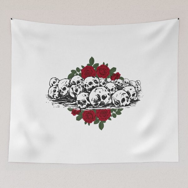Item preview, Skulls and Roses designed and sold by TolgaSal.