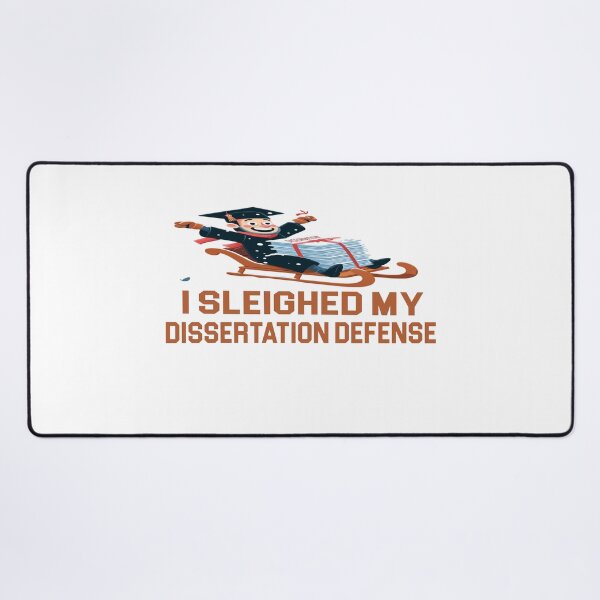 Item preview, I Sleighed My Dissertation Defense |Doctoral Graduation Christmas | Phd Defense Christmas designed and sold by iLamshop.