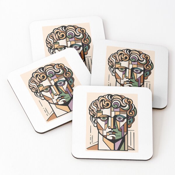 Item preview, Caligula – Contemporary Minimalist Cubic Art designed and sold by OzzFrequency.