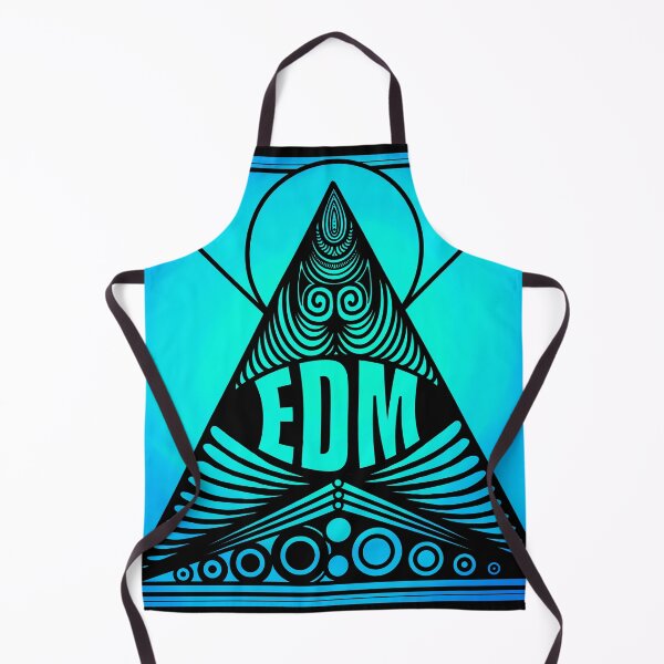 Item preview, EDM Ascension in blues hand drawn designed and sold by StaceyMakesThat.