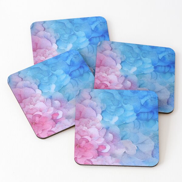 Item preview, Pink and Blue Petals designed and sold by Ravenbluff.