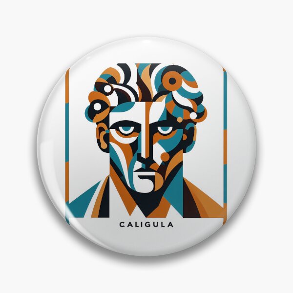 Item preview, Caligula – Contemporary Minimalist Cubic Art designed and sold by OzzFrequency.
