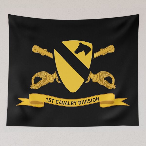 Item preview, Army - 1st Cavalry Division - SSI  wo White Border w Br - Ribbon designed and sold by Military Insignia Products.