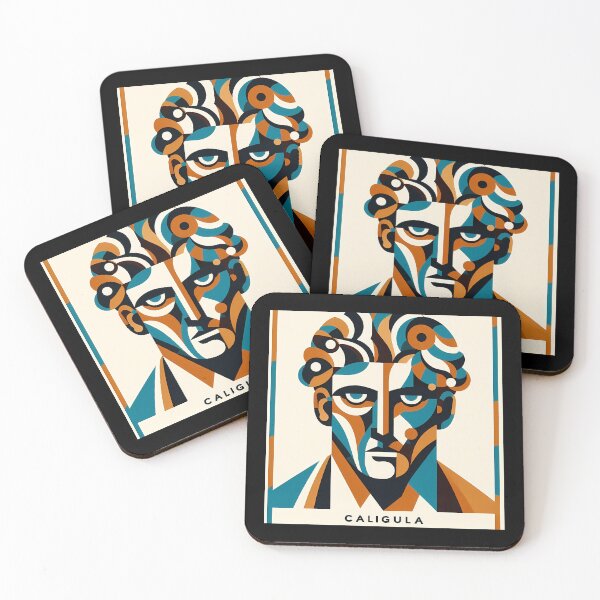 Item preview, Caligula – Contemporary Minimalist Cubic Art designed and sold by OzzFrequency.
