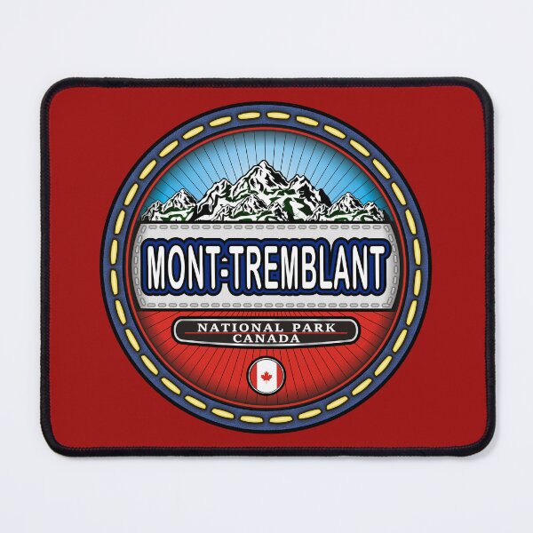 Item preview, Mont-Tremblant National Park stitching effect emblem designed and sold by studioss76.