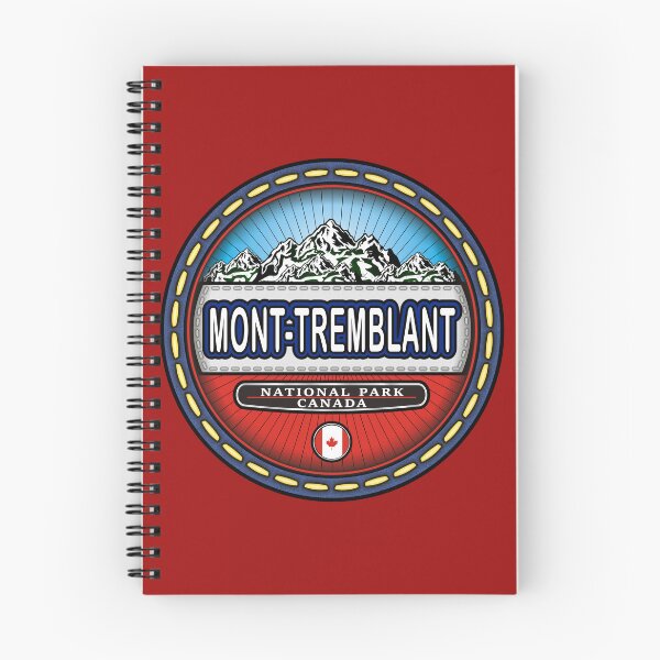 Item preview, Mont-Tremblant National Park stitching effect emblem designed and sold by studioss76.