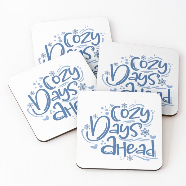 Item preview, Cozy Days Ahead Lettering Design designed and sold by Khotekmei.