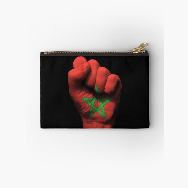 Item preview, Flag of Morocco on a Raised Clenched Fist  designed and sold by JeffBartels.