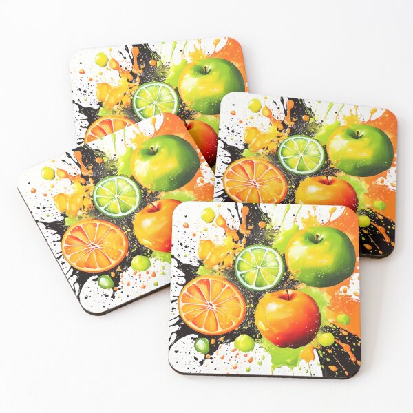 Item preview, Apple and Citrus Burst designed and sold by Health And Fitness Posts e-Store.
