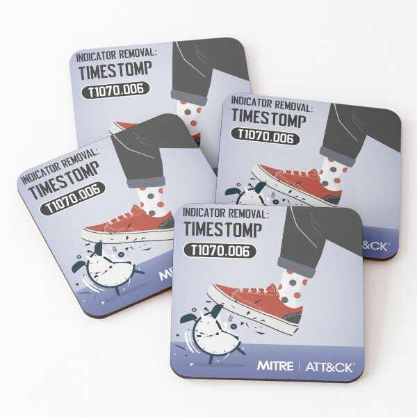 Item preview, ATT&CK T1070.006 - Indicator Removal: Timestomp designed and sold by MITRE ATT&CK.