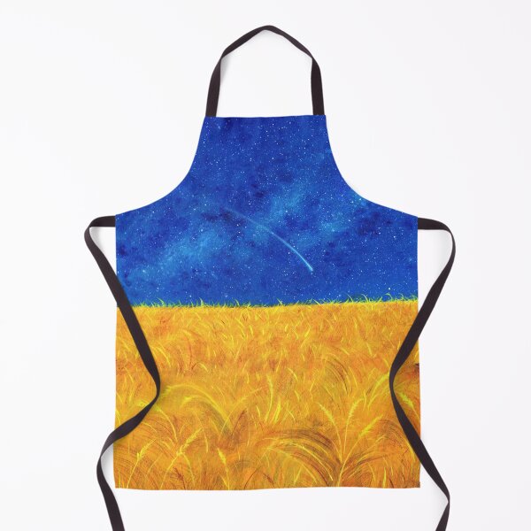 Item preview, Ukraine Wheat Fields, Blue and Yellow designed and sold by MLpaintings.
