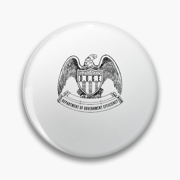 Item preview, DOGE D.O.G.E. Department Of Government Efficiency designed and sold by RealmOfValor ⭐⭐⭐⭐⭐.
